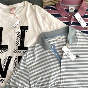 NWT Men’s Lacoste Bundle!
